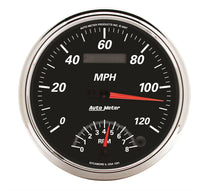 Thumbnail for Autometer Designer Black II 5in 120 MPH & 8k RPM In-Dash Tach/Speedo