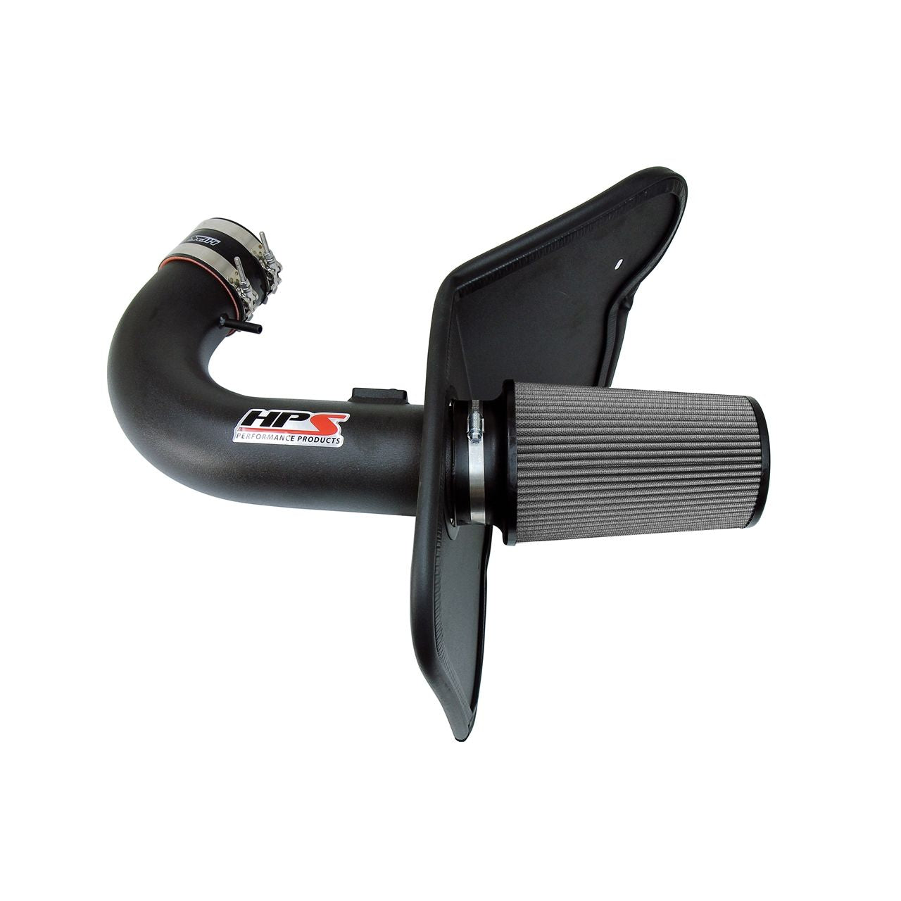 HPS Cold Air Intake Kit 10-15 Chevy Camaro SS 6.2L V8, Includes Heat Shield, Black
