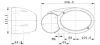 Thumbnail for Hella Headlamp Es/Us Fapo Bl Li 0Grm8 Mg 1Eb