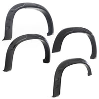 Thumbnail for Bushwacker 19-21 Chevrolet Silverado 1500 DRT Style Flares 4pc - Black