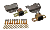 Thumbnail for Energy Suspension 67-72 Dodge Dart / 65-69 Charger Black 7/8in Greasable Bushing Adapter Kit