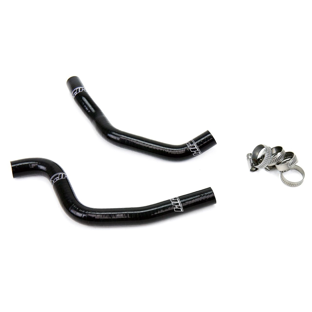 HPS Black Reinforced Silicone Radiator Hose Kit for Honda 96-99 CR80R 2 Stroke