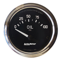 Thumbnail for Autometer Cobra 2 1/16in 0-100 PSI Electric Oil Pressure Gauge