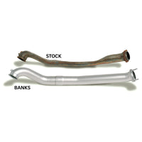 Thumbnail for Banks Power 94-97 Ford 7.3L ECSB Monster Exhaust System - SS Single Exhaust w/ Black Tip
