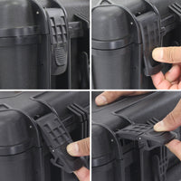 Thumbnail for Go Rhino XVenture Gear Hard Case w/Foam - Large 20in. / Lockable / IP67 - Tex. Black