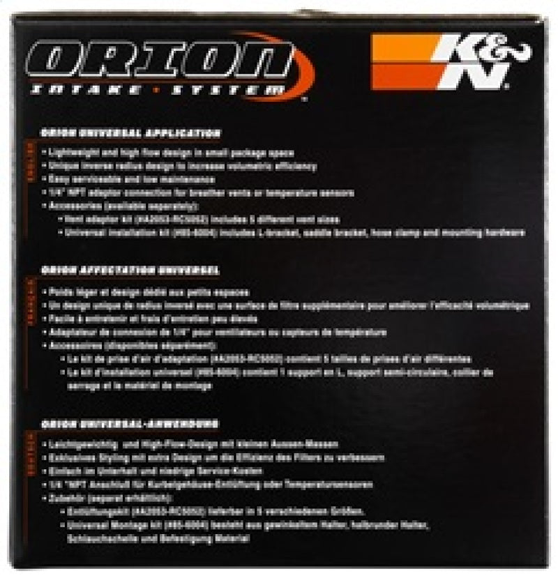K&N 54 Series High Flow Air Cleaner