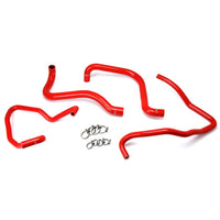 Thumbnail for HPS Red Reinforced Silicone Radiator + Heater Hose Kit for Jeep 03-06 Wrangler TJ SE 2.4L 4Cyl Left Hand Drive