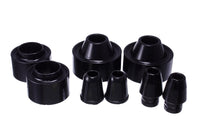 Thumbnail for Energy Suspension 07-17 Jeep Wrangler (JK) Black Front & Rear Coil Spring Spacer 1-3/4in Lift Set