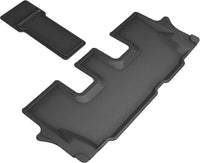 Thumbnail for 3D MAXpider 2020 Kia Telluride Kagu 3rd Row Floormats - Black