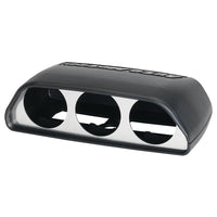 Thumbnail for Autometer 08-11 Dodge Challenger Black Triple Dash Pod