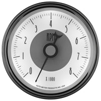 Thumbnail for Autometer Prestige Pearl Series - Tachometer 3 3/8in 8K RPM In-Dash