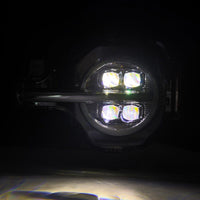 Thumbnail for AlphaRex 21-23 Ford Bronco NOVA LED Proj Headlights Alpha-Black w/Activ Light/Seq Signal/DRL