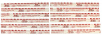 Thumbnail for Clevite Plastigage Red Plastigage - 12 Pack