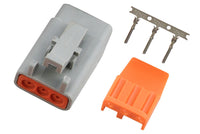 Thumbnail for Haltech Male Deutsch DTM-3 Connector 7.5 Amp Plug & Pins