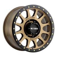 Thumbnail for Method MR305 NV 17x8.5 0mm Offset 8x170 130.81mm CB Method Bronze/Black Street Loc Wheel