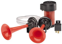 Thumbnail for Hella Twin Trumpet Horn Kit 12V 240W 795-800Hz 118dB