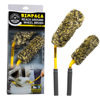 Thumbnail for Chemical Guys Rimpaca Reach Around Ultimate Wheel Brush Set - 2 Pcs