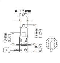 Thumbnail for Hella H3 Halogen Bulb (Must Order Qty 10)