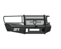 Thumbnail for Road Armor 06-09 Dodge 2500 Vaquero Front Bumper Full Guard 2in Receiver - Tex Blk