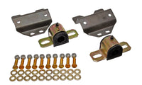 Thumbnail for Energy Suspension 67-72 Dodge Dart / 65-69 Charger Black 7/8in Greasable Bushing Adapter Kit