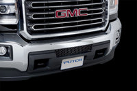 Thumbnail for Putco 15-19 GMC Sierra HD - Stainless Steel - Black Punch Design Bumper Grille Bumper Grille Inserts