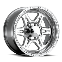 Thumbnail for Raceline 886 Renegade 17x9in / 6x135 BP / 6mm Offset / 87.10mm Bore - Polished Wheel