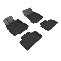 Thumbnail for 3D Maxpider 13-17 Lexus Ls460 Kagu Floor Mat- Black R1 R2