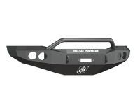 Thumbnail for Road Armor 06-08 Dodge 1500 Stealth Front Winch Bumper w/Pre-Runner Guard - Tex Blk