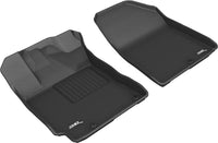 Thumbnail for 3D MAXpider 2019-2020 Kia Forte Kagu 1st Row Floormat - Black