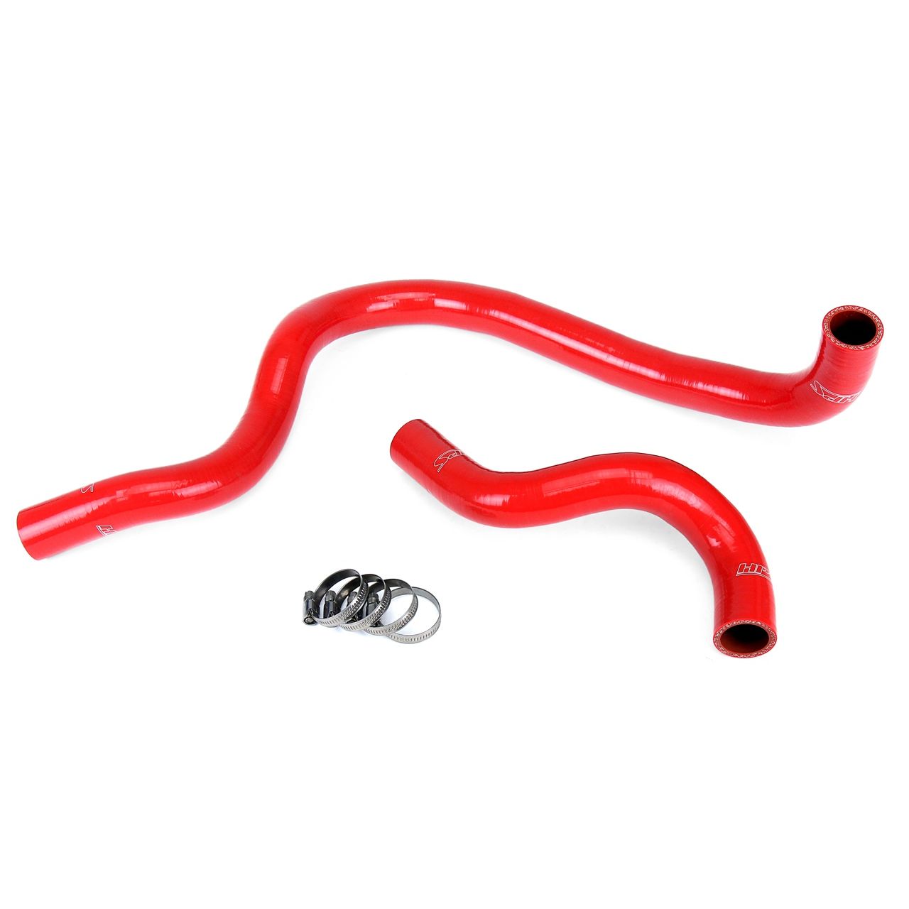 HPS Red Reinforced Silicone Radiator Hose Kit Coolant for Honda 97-01 Prelude 2.2L