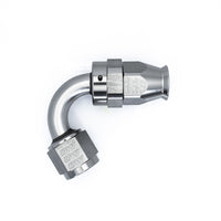 Thumbnail for DeatschWerks 8AN Female Flare Swivel 120-degree Hose End - PTFE