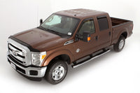 Thumbnail for AVS 11-16 Ford F-350 Bugflector Medium Profile Hood Shield - Smoke