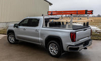 Thumbnail for Access ADARAC Aluminum Uprights 12in Vertical Kit (2 Uprights w/ 1 66in Cross Bar) Silver Truck Rack