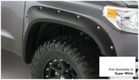 Thumbnail for Bushwacker 16-18 Toyota Tundra Fleetside Pocket Style Flares 4pc 66.7/78.7/97.6in Bed - Super White
