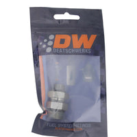 Thumbnail for DeatschWerks 6AN ORB Male to 8AN ORB Male Swivel Adapter - Anodized DW Titanium