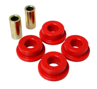 Thumbnail for Energy Suspension .875 ID x 2.178 OD (Bushing Dims) Red Universal Link - Flange Type Bushiings