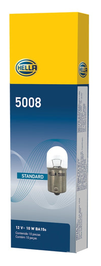 Thumbnail for Hella Bulb 5008 12V 10W BA15s B6