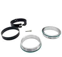 Thumbnail for Granatelli 4.0in Dual Seal Double O-Ring Clamp Asembly