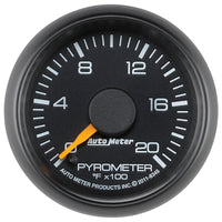 Thumbnail for Autometer Factory Match Chevy 2-1/16in FSE 0-2000 Pyro Kit Gauge