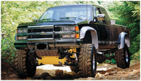 Thumbnail for Bushwacker 88-99 Chevy C1500 Cutout Style Flares 2pc - Black
