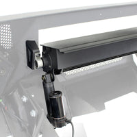 Thumbnail for Go Rhino Power Actuated Hide-away Light Bar Mount Kit Textured Black