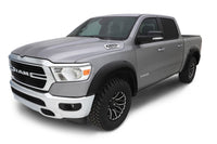 Thumbnail for Bushwacker 19-22 Ram 1500 (Excl. Rebel/TRX) 67.4 & 76.3in Bed Extend-A-Fender Flares 4pc - Smth Blk
