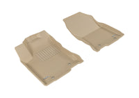 Thumbnail for 3D MAXpider 2015-2020 Lexus NX/NX Hybrid Kagu 1st Row Floormat - Tan