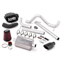 Thumbnail for Banks Power 07-11 Jeep 3.8L Wrangler - 4dr Stinger Sys (no AutoMind) - SS Single Exh w/ Black Tip