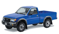 Thumbnail for Bushwacker 95-00 Toyota Tacoma Fleetside Extend-A-Fender Style Flares 4pc w/ 4WD Only - Black