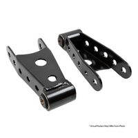 Thumbnail for Belltech Shackle kit 2011+ Chevrolet Silverado/Sierra 3/4 Ton Pickup 1in Rear Drop