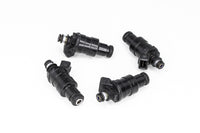 Thumbnail for DeatschWerks Universal 550cc Low Impedance 11mm Upper Injector - Set of 4