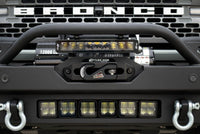 Thumbnail for DV8 Offroad 2021+ Ford Bronco Modular Front Bumper Winch Capable w/ Auxiliary Light Mounts