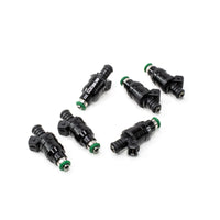 Thumbnail for DeatschWerks Universal 1000cc Low Impedance 14mm Upper Injector - Set of 6