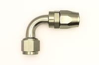 Thumbnail for DeatschWerks 10AN Female Swivel 90-Degree Hose End CPE